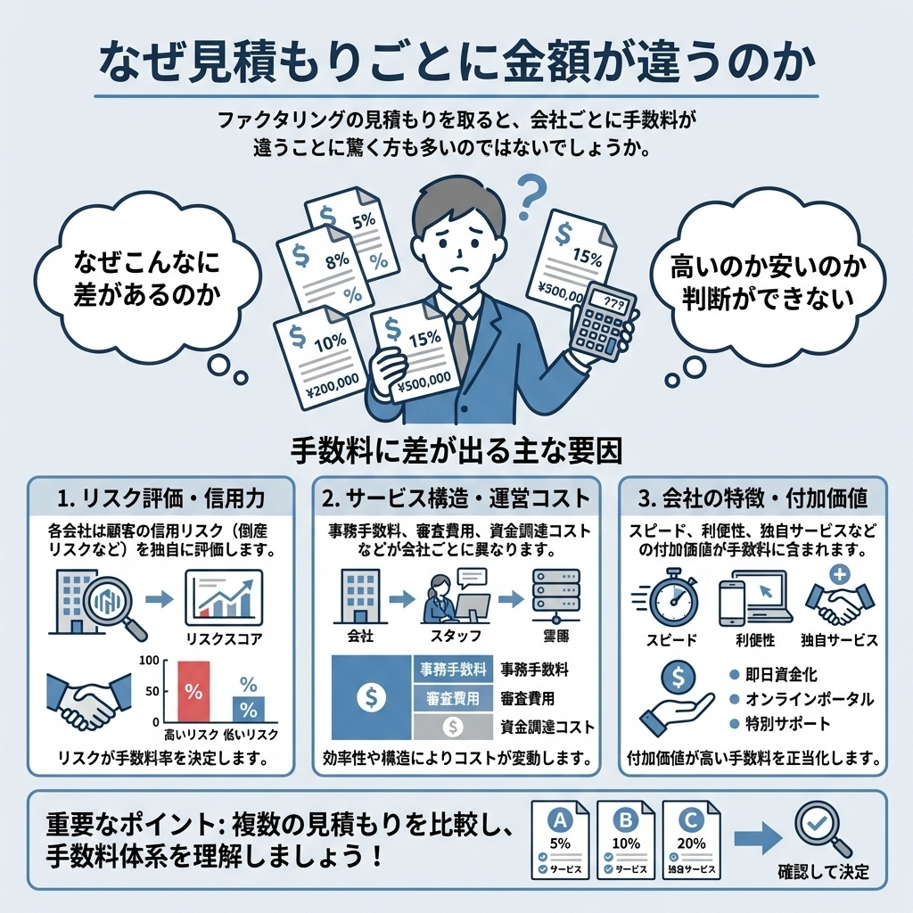 手数料が上下する条件