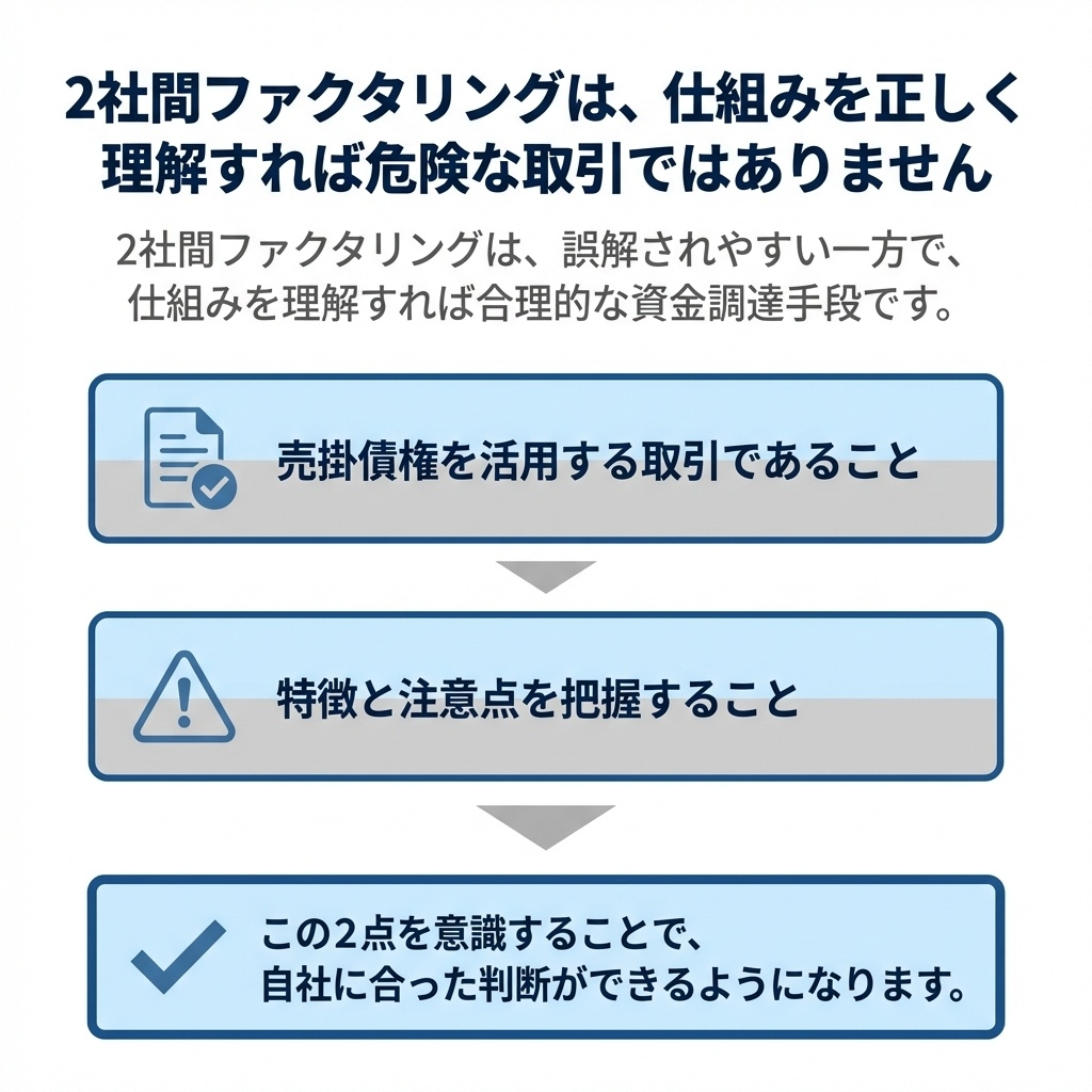 2社間ファクタリング